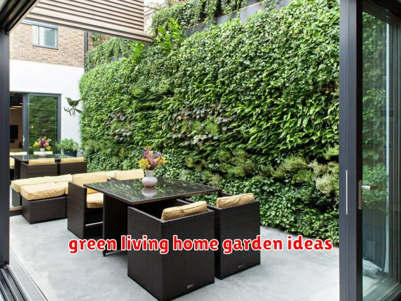 green living home garden ideas