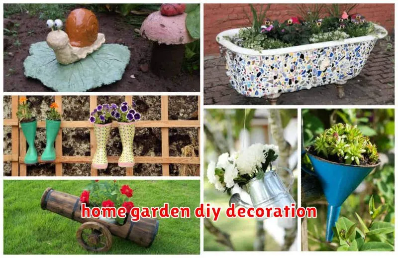 home garden diy decoration
