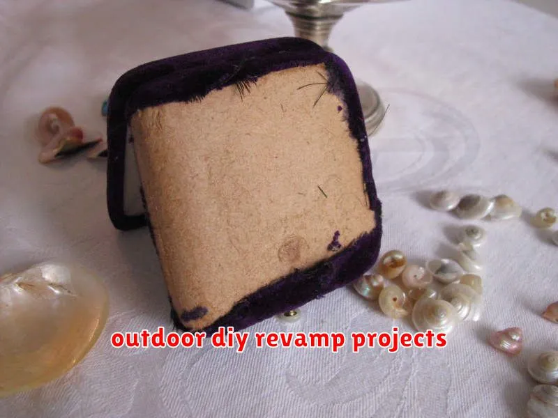 outdoor diy revamp projects