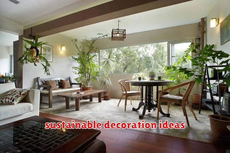 sustainable decoration ideas
